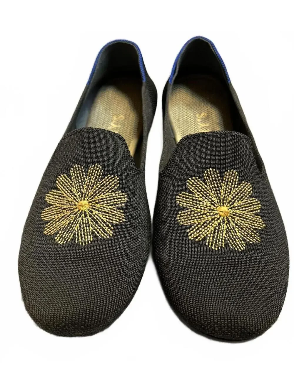 Rothy's Limited Edition Holiday Golden Sunburst Loafers Whimsigoth Size W9